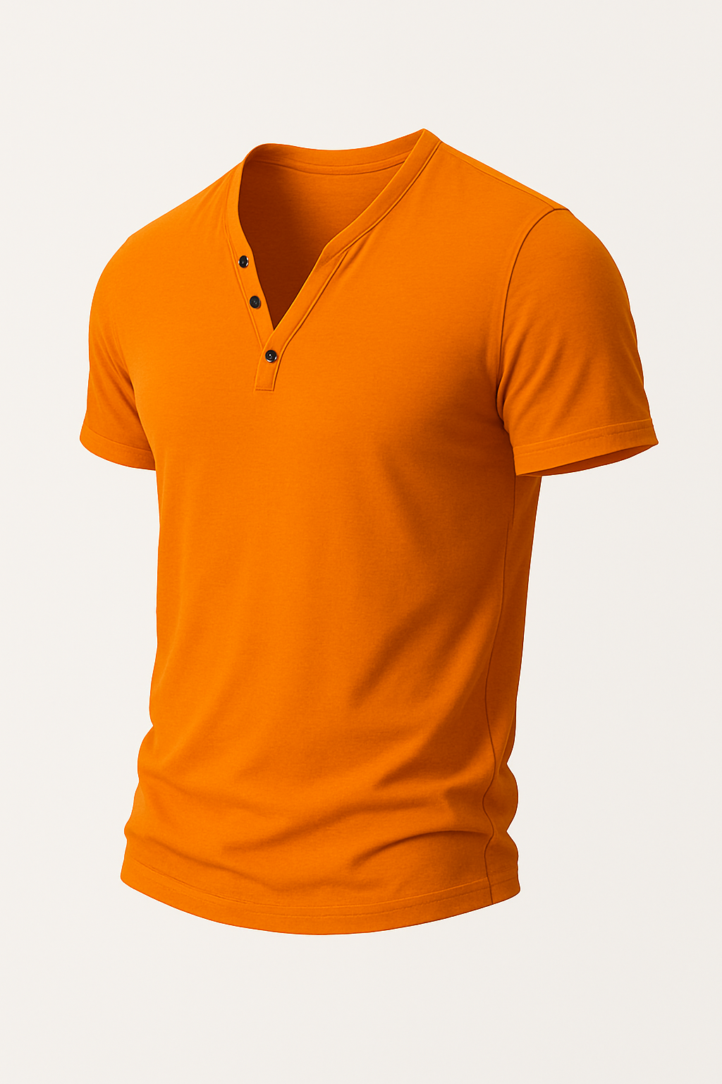 Casual heren T-shirt met V-hals en stretch – Joris
