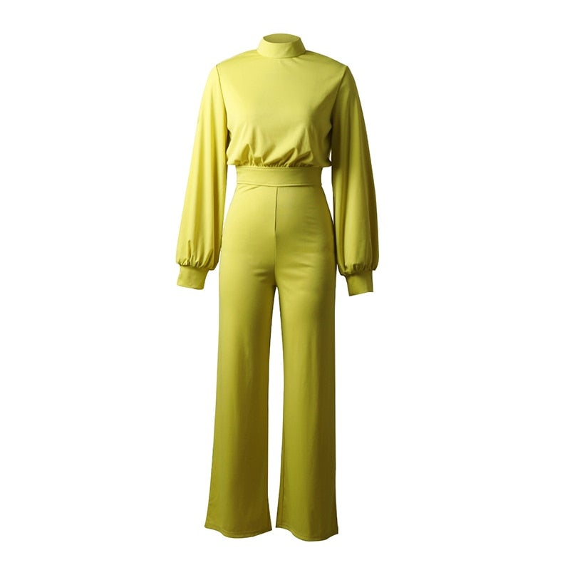 Lange mouwen dames jumpsuit - Sophie