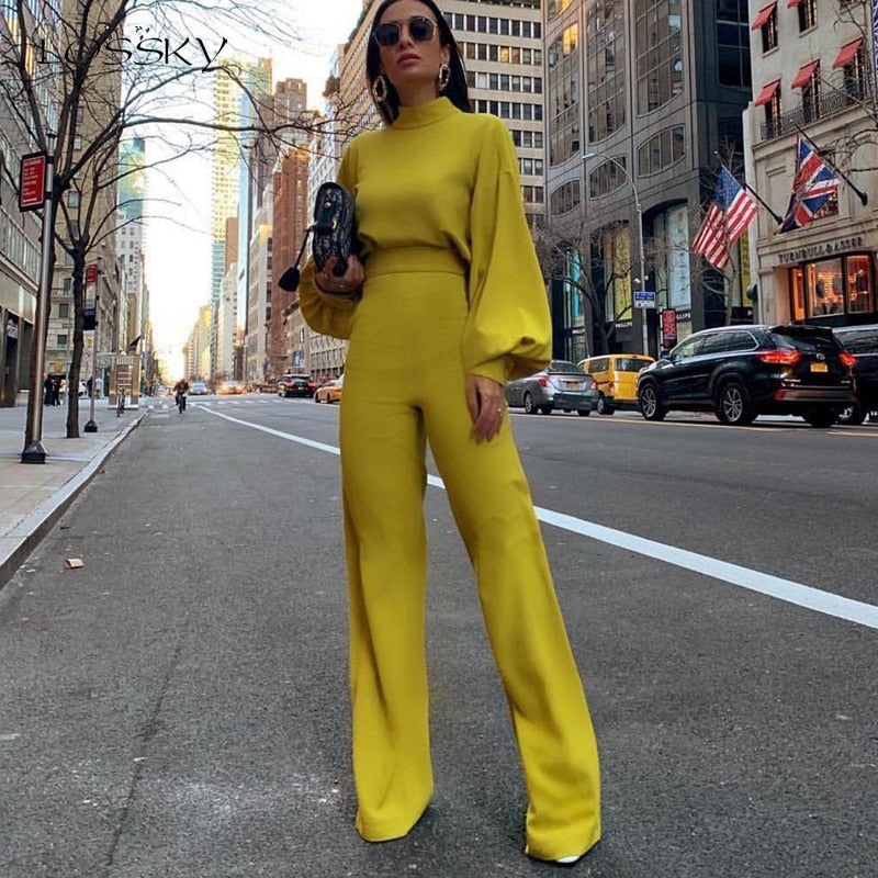 Lange mouwen dames jumpsuit - Sophie