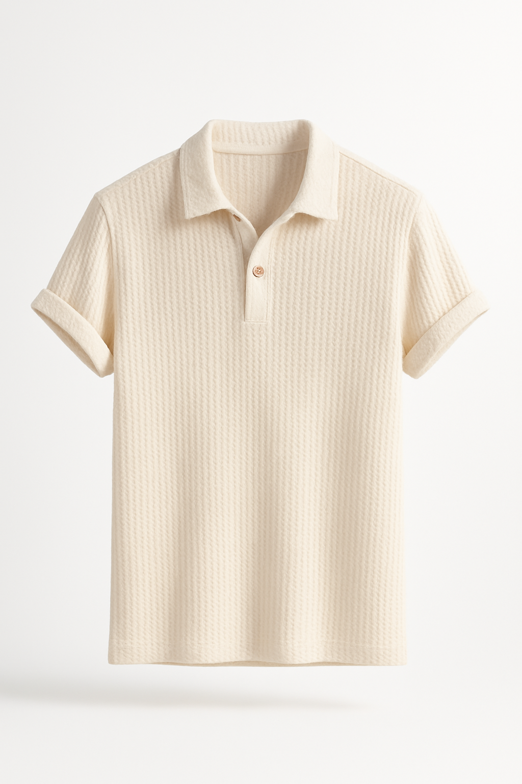 Heren Gebreid Poloshirt Ademend Comfort en Stijl – Rovian