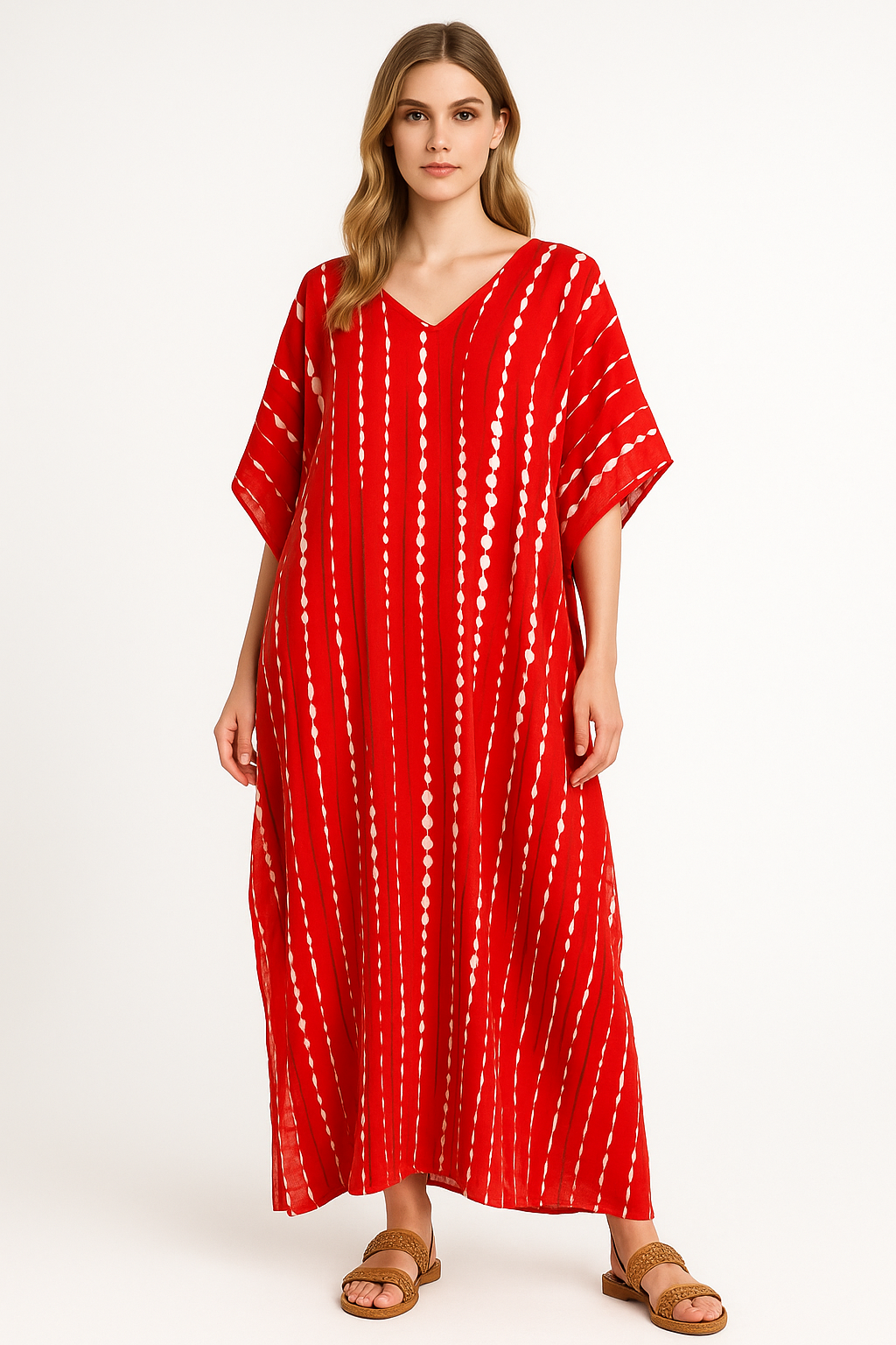 Losse Zomerkaftan Jurk voor Vrouwen – Solenya