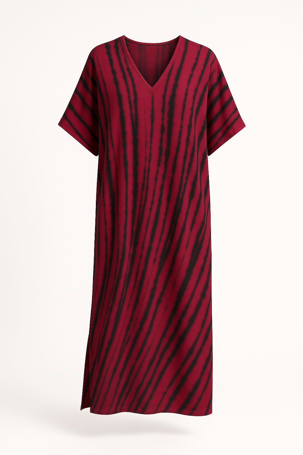 Zomerse Kaftanjurk met Print voor Dames – Fyrona