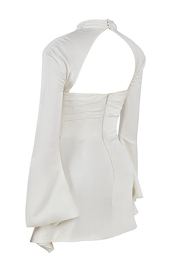Gedrapeerde korsetjurk met elegante pasvorm – Estelle
