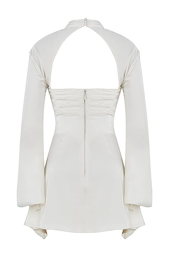 Gedrapeerde korsetjurk met elegante pasvorm – Estelle