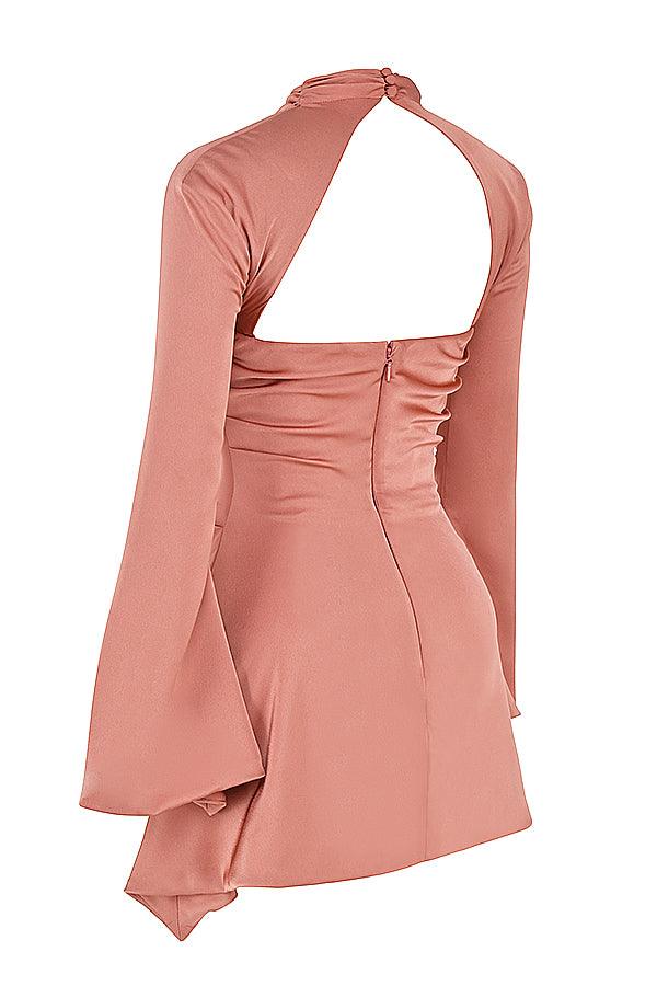Gedrapeerde korsetjurk met elegante pasvorm – Estelle