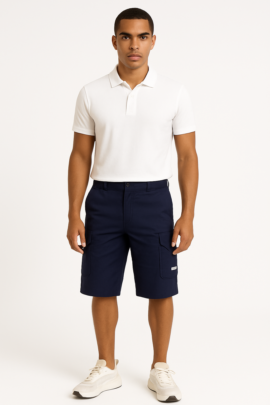 Schneldrogende cargo shorts voor heren met zakken – Thijmen