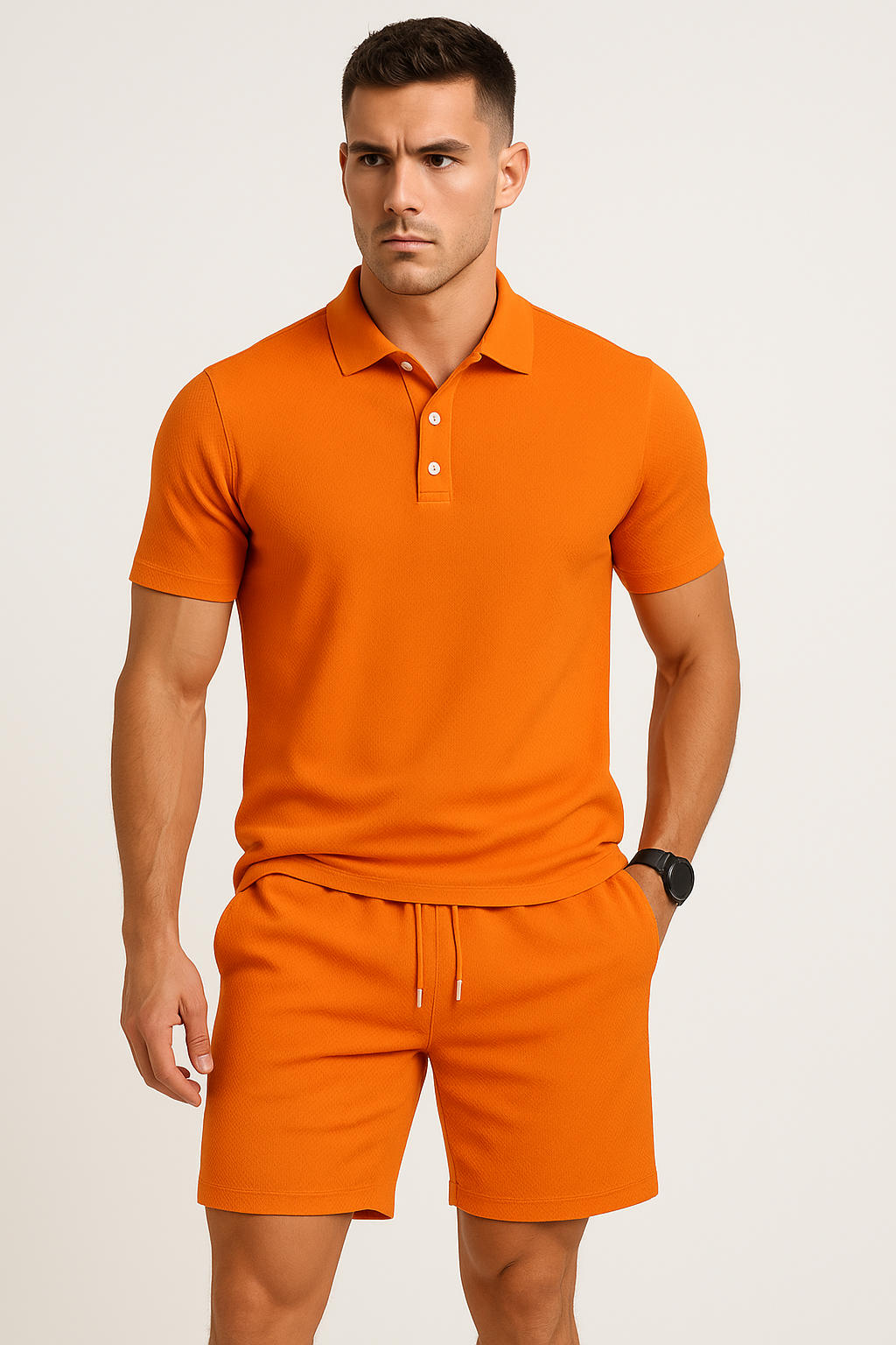 Heren polo shirts zomer sport casual effen – Siem