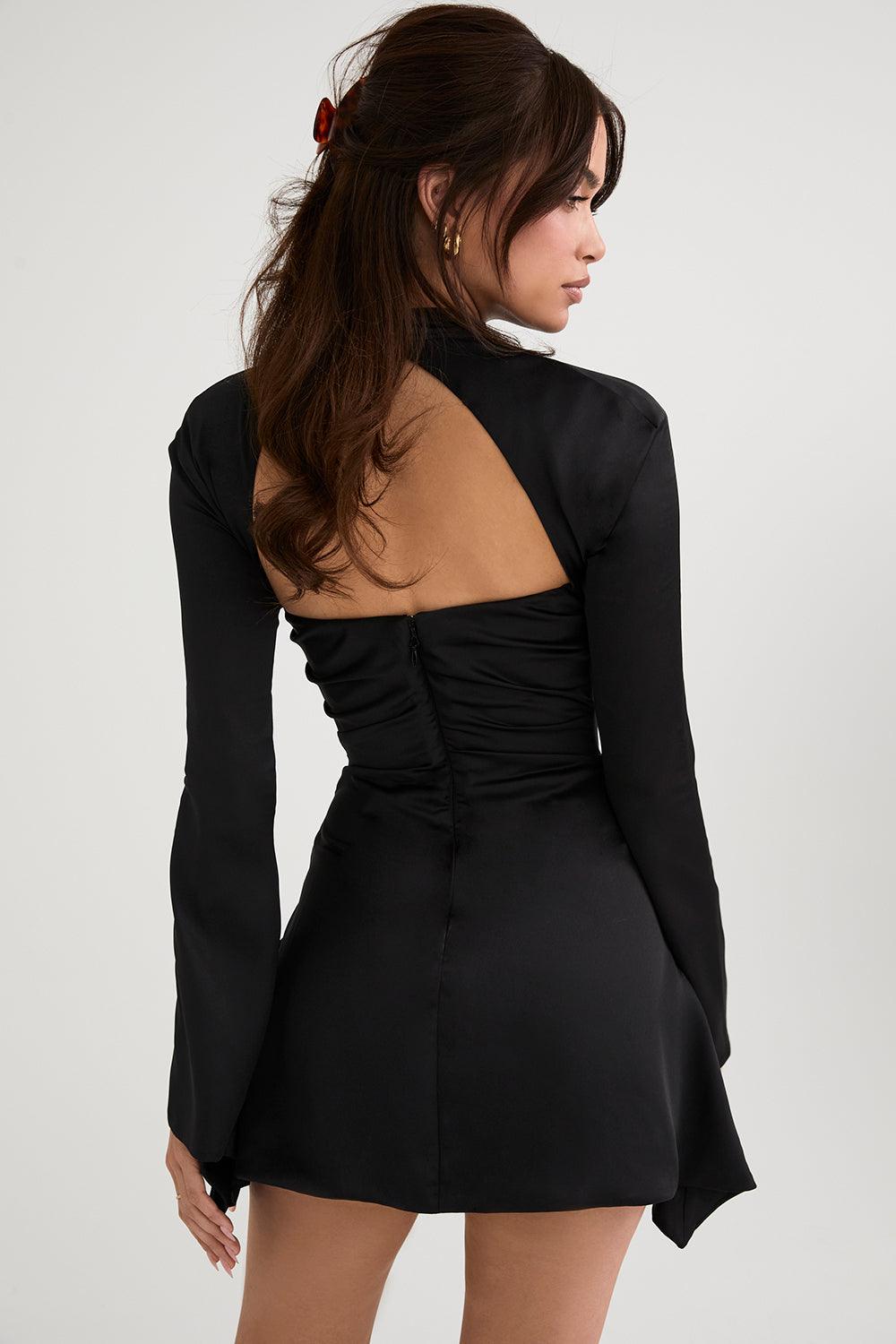 Gedrapeerde korsetjurk met elegante pasvorm – Estelle