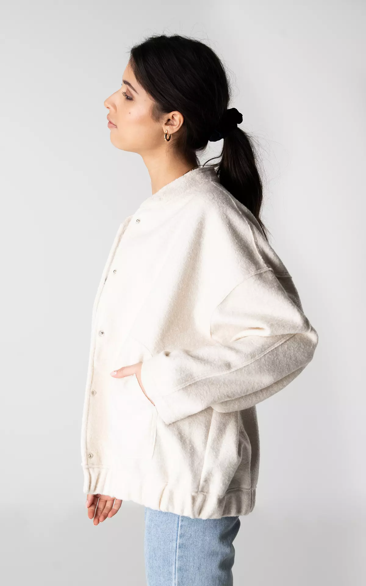 Casual knopjasje voor dames – Iris