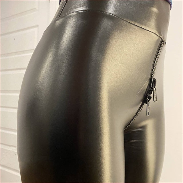 Leren broek heren slim fit zwart – Thomas