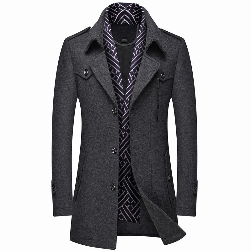 Stijlvolle Trenchcoat voor Heren – Jurre