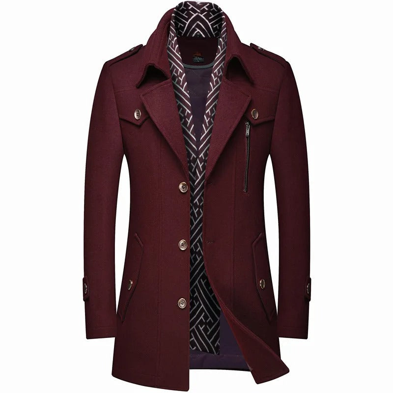 Stijlvolle Trenchcoat voor Heren – Jurre