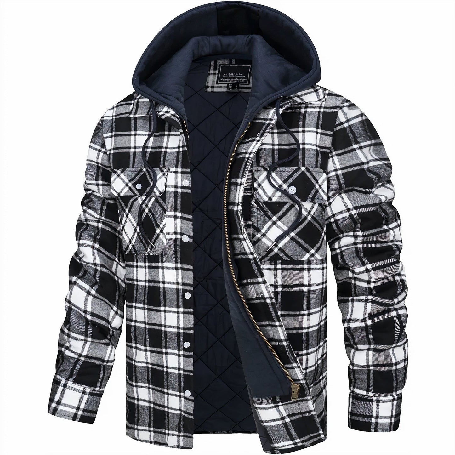 Waterafstotende herfstjas voor heren met moderne details - Harrison