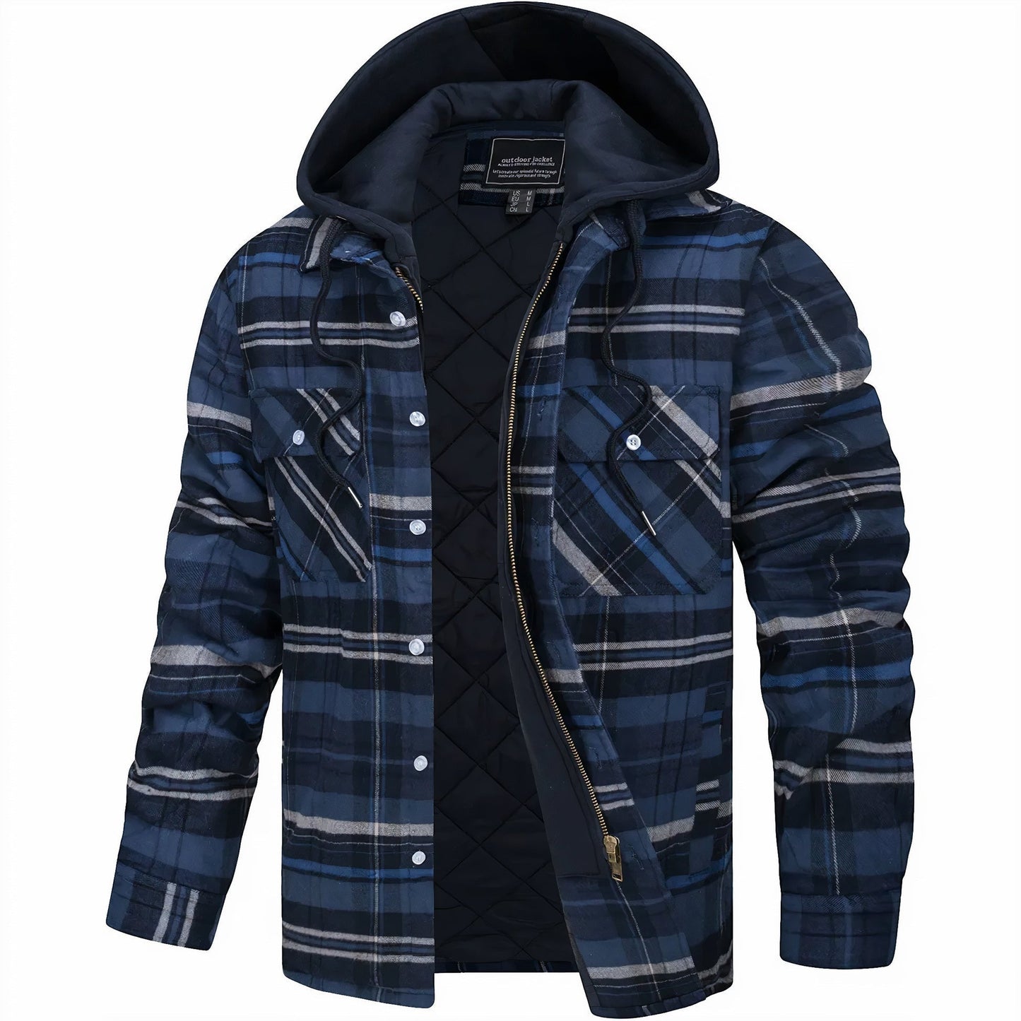 Waterafstotende herfstjas voor heren met moderne details - Harrison