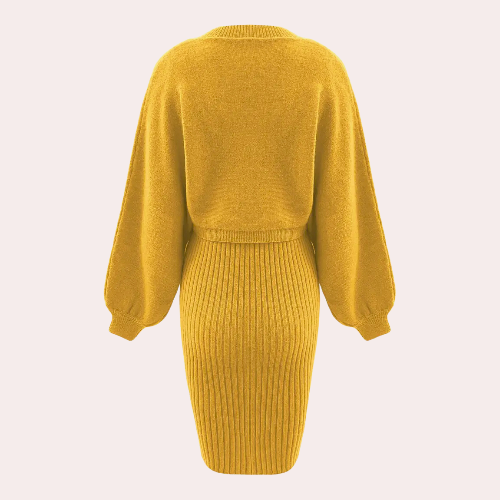 Casual gehaakte dames set voor comfort en stijl – Anouk
