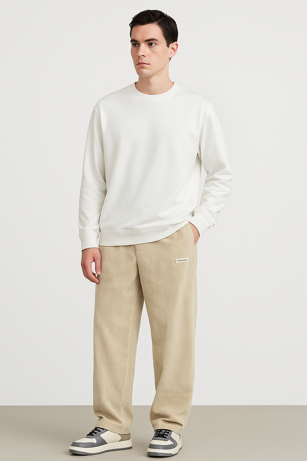 Corduroy herenbroek met zakken warm en stijlvol – Jeremia