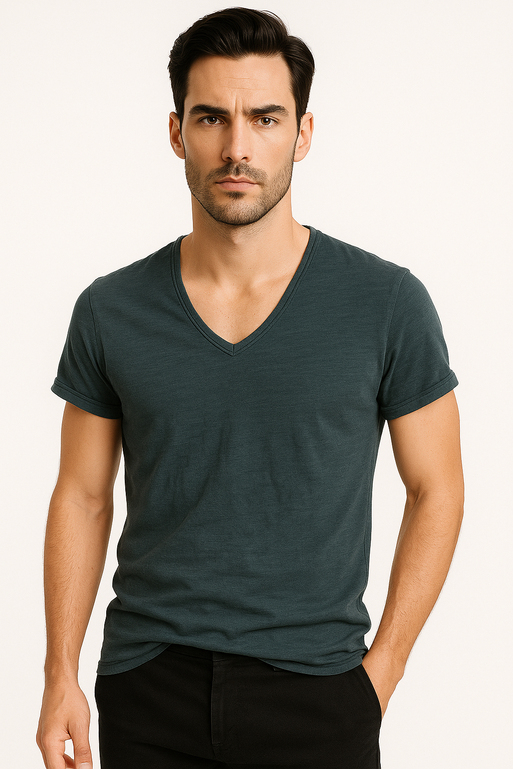 Biologisch Katoen T-shirt Heren Comfort Fit – Elvoro