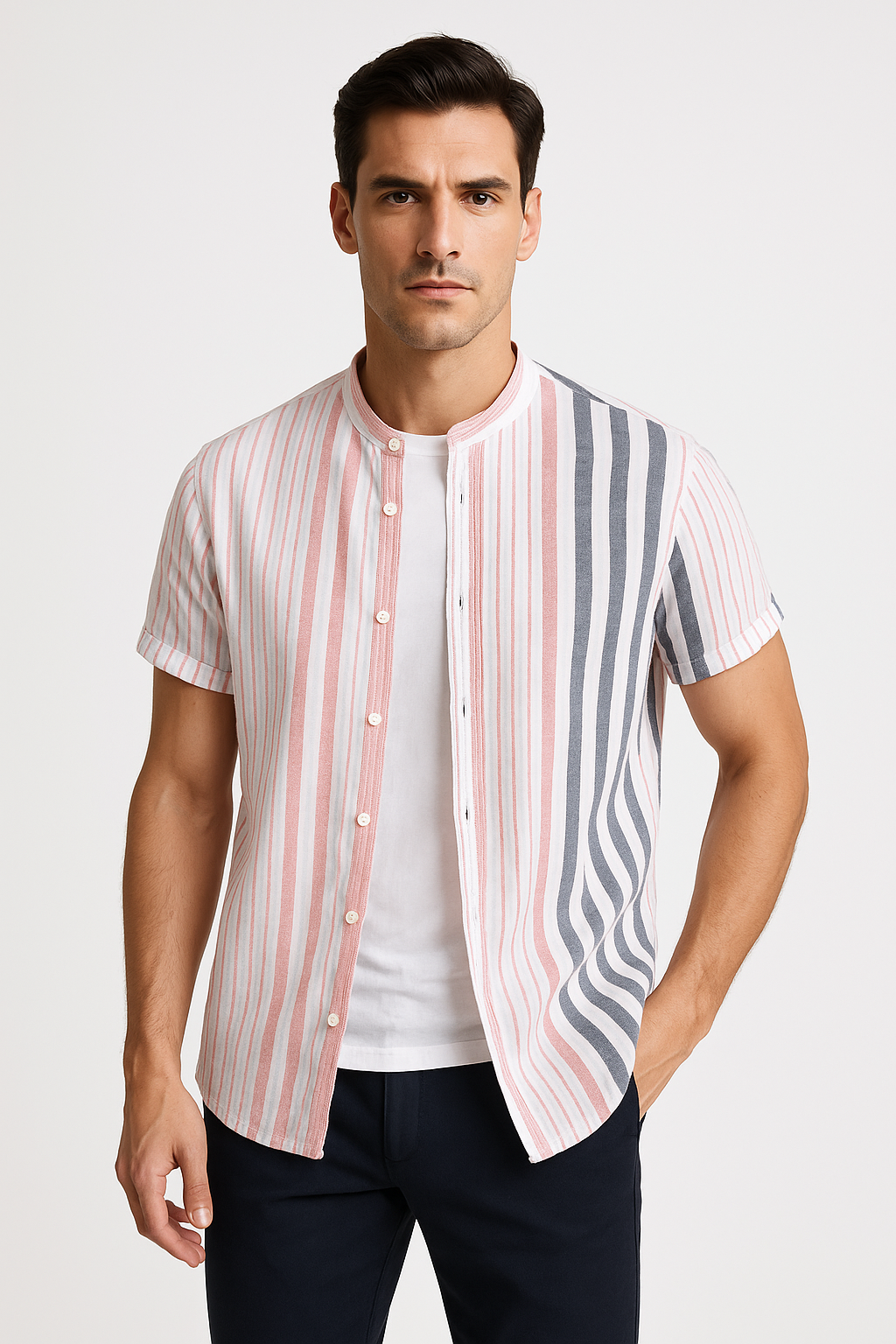 Linnen Overhemd Heren – Zomer, Streep & Casual | Calviro