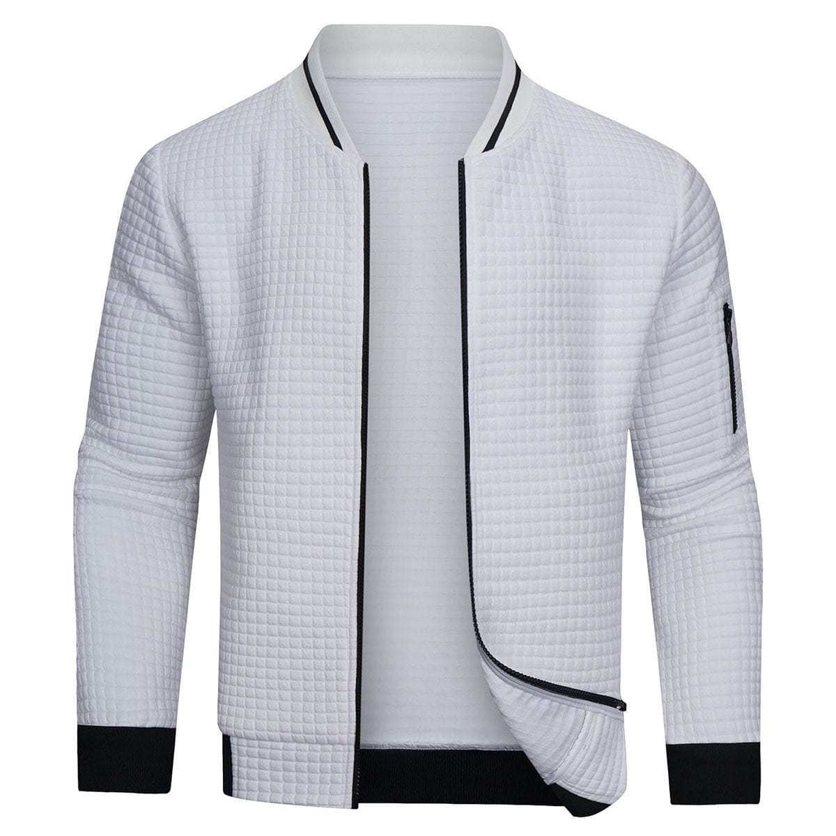 Warm Casual Bomberjack met Lange Mouwen – Jasper