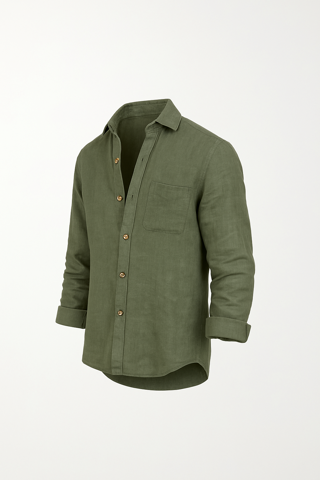 Linnen Strandhemd Heren Casual Zomerlook – Denzaro