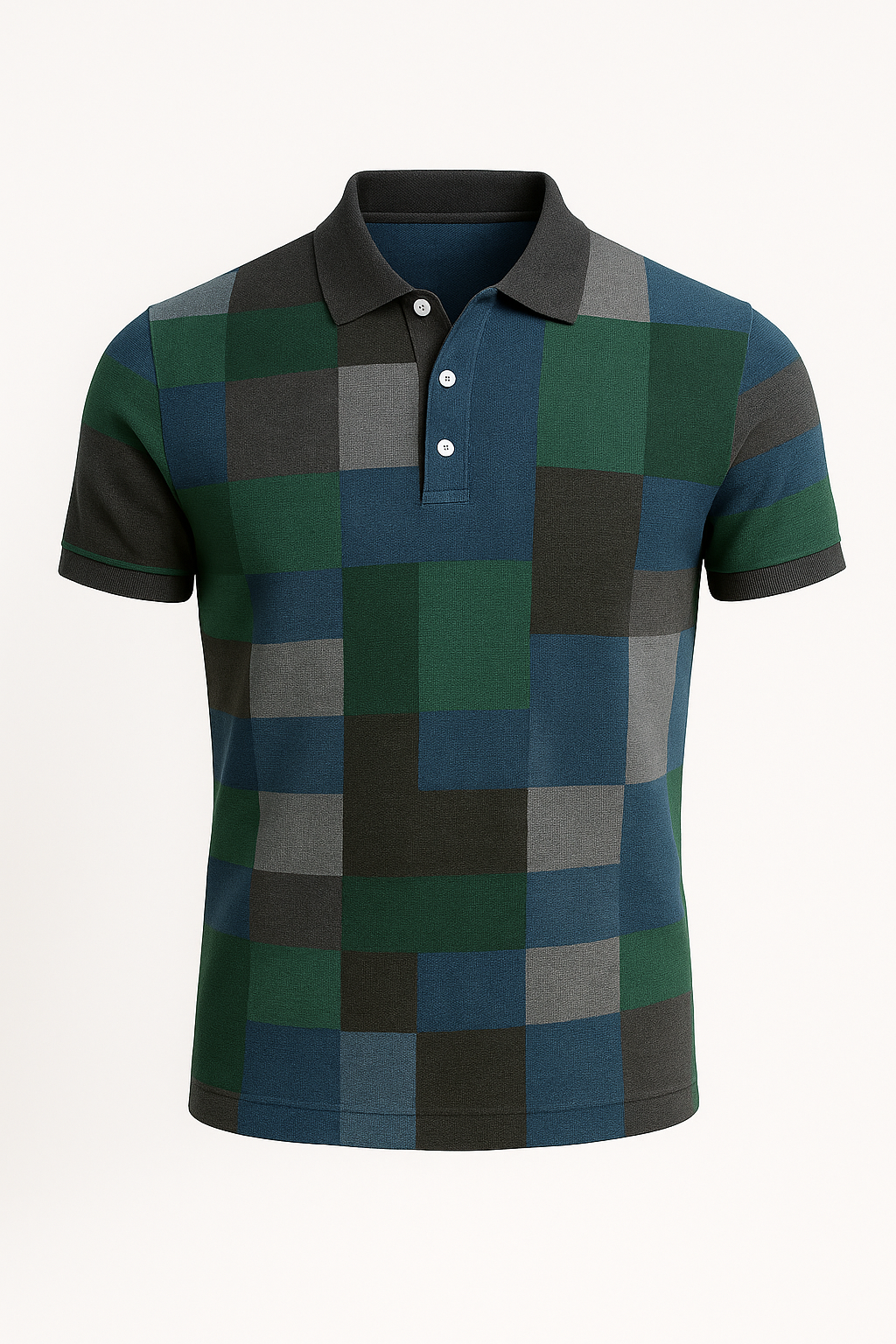 Herenpolo slim fit, ademend en stijlvol – Floris