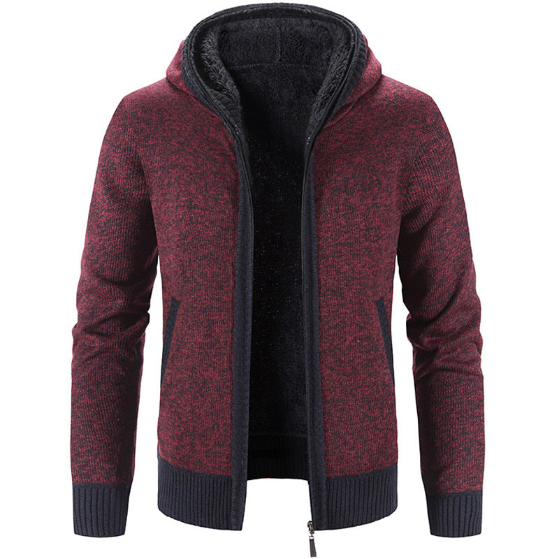 Dik gebreid vest voor herfst en winter – Tobias