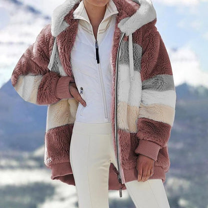 Warme oversized winterjas voor dames – Fleur