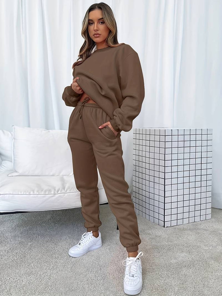 Warm fleece huispak voor dames – Sophie