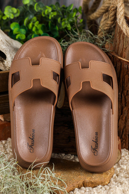 Chique dames plateauslippers voor zomercomfort - Sofia