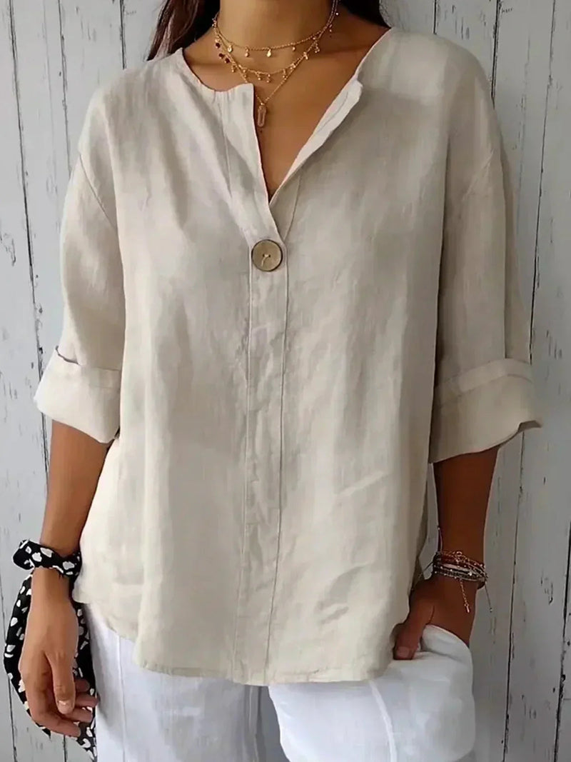 Luchtige Casual Blouse voor Elke Dag – Yvonna