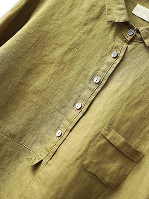 Los Casual Overhemd Dames Herfstlook Trend – Merivo