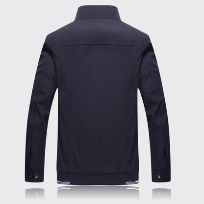 Casual Herenjas Met Opstaande Kraag – David