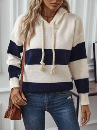 Casual hoodie met koord en comfortabele pasvorm – Julia