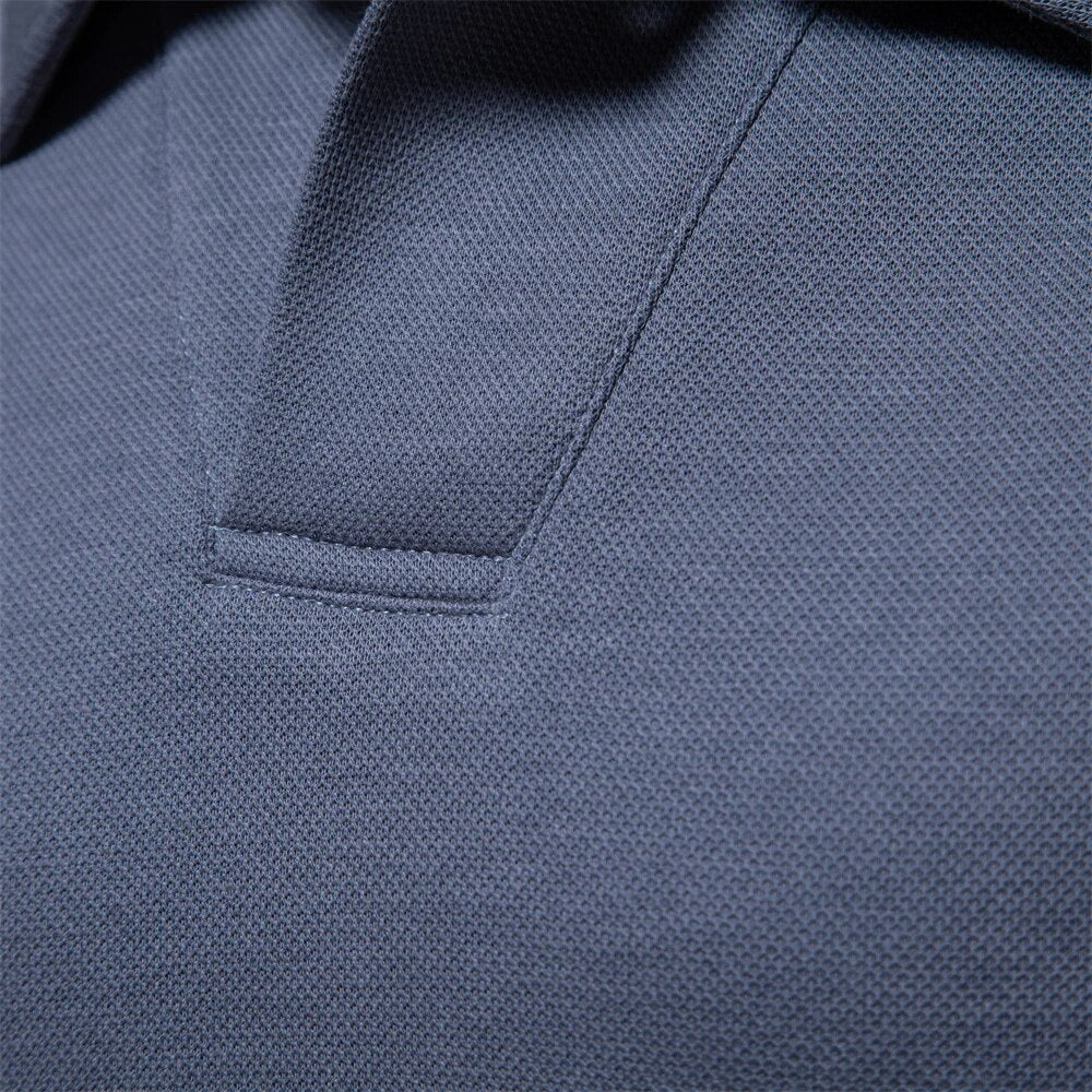 Casual Poloshirt Lange Mouwen Heren – Jasper