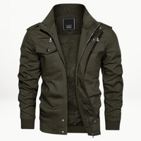 Warme winterjas met tijdloos design voor heren – Cas