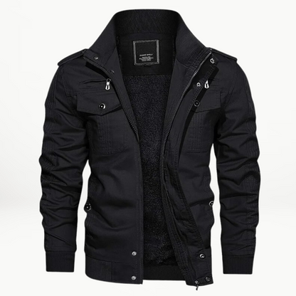 Warme winterjas met tijdloos design voor heren – Cas