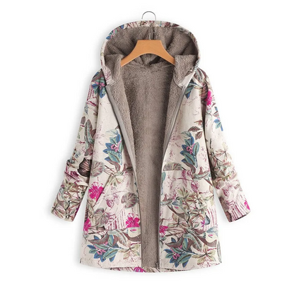 Warme teddy damesjas voor comfort en stijl – Olivia