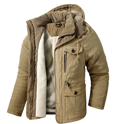 Warme winterjas met isolatie en waterafstotende stof – Bram