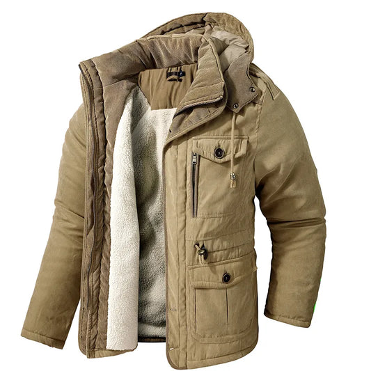 Warme winterjas met isolatie en waterafstotende stof – Bram