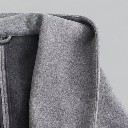 Casual trenchcoat met capuchon en ceintuur voor dames – Marit