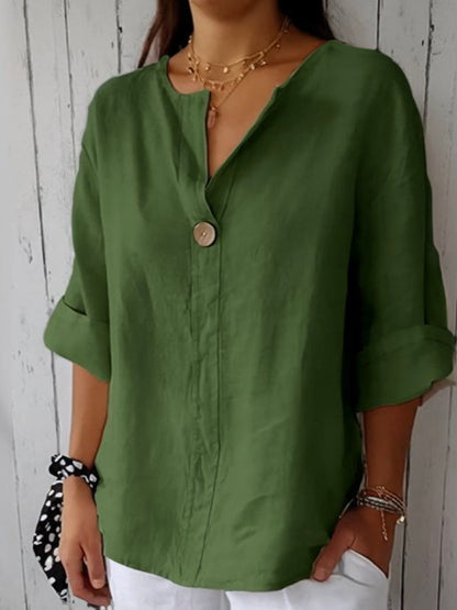 Luchtige Casual Blouse voor Elke Dag – Yvonna