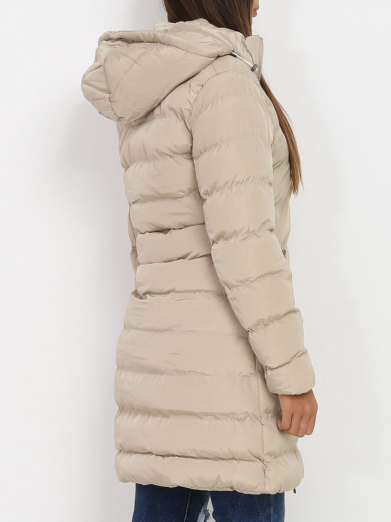Warme winterjas met capuchon voor dames – Lisa
