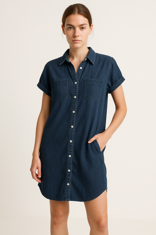 Elegante midi-jurk voor elke gelegenheid – Elise