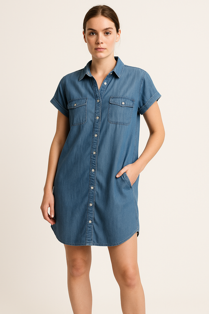 Elegante midi-jurk voor elke gelegenheid – Elise