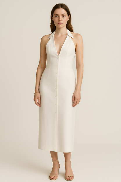 Lichtgewicht dames maxi-jurk voor zomeravonden – Nayla
