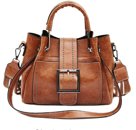 Leren Bucket Bag Voor Dames - Emma