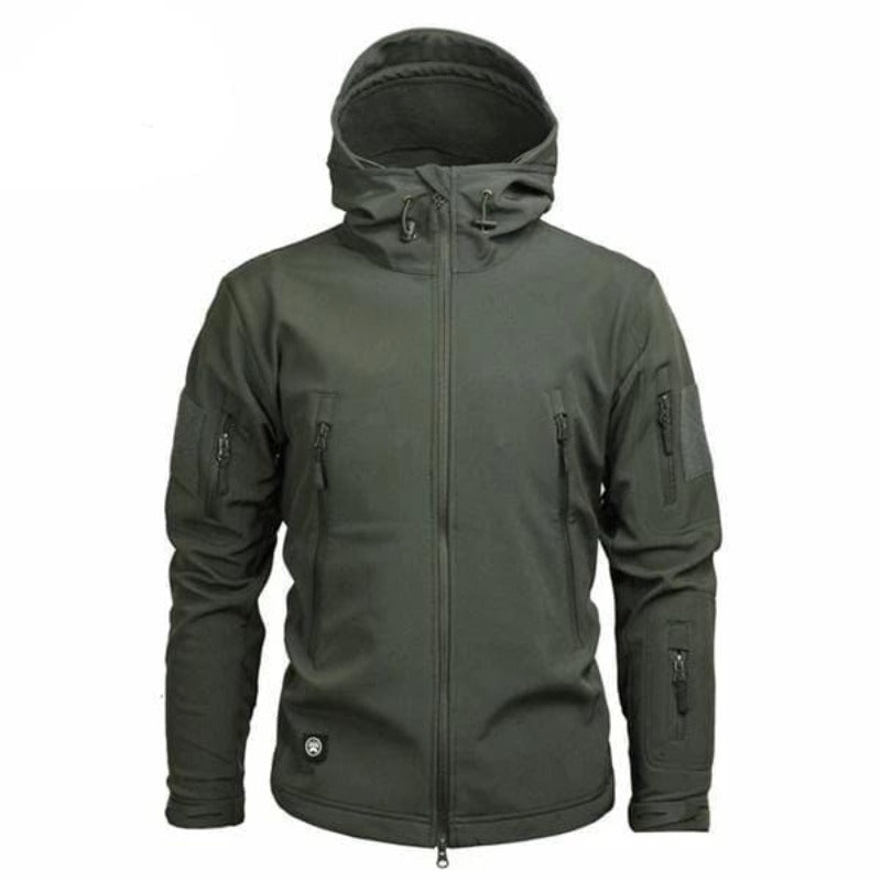 Softshell Fleece Winterjas voor Bergsport en Wandelen – Thomas