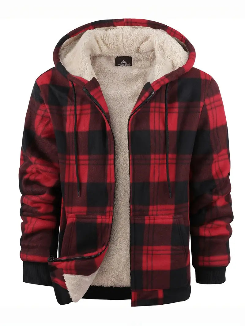 Winterjas met warme fleece voering voor heren – Thomas