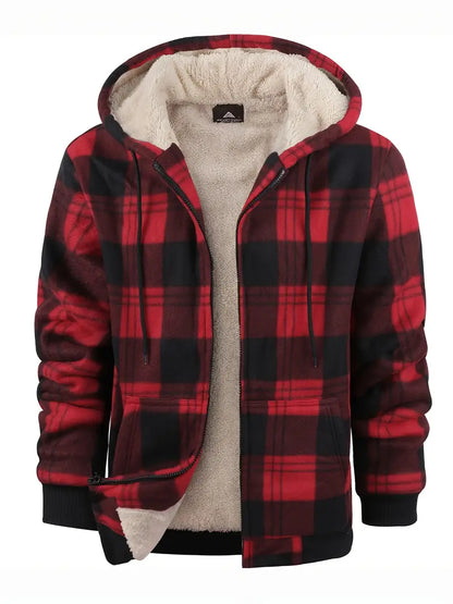 Winterjas met warme fleece voering voor heren – Thomas