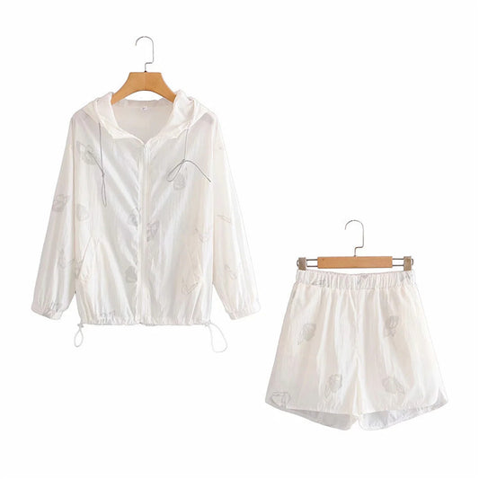 Stijlvolle Kleding Set Voor Vrouwen Met Hoodie - Emma